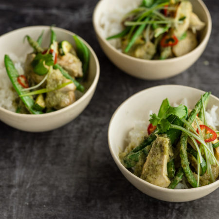 Thai Green Curry - Bowl Food - London Catering