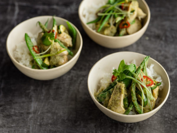 Thai Green Curry - Bowl Food - London Catering
